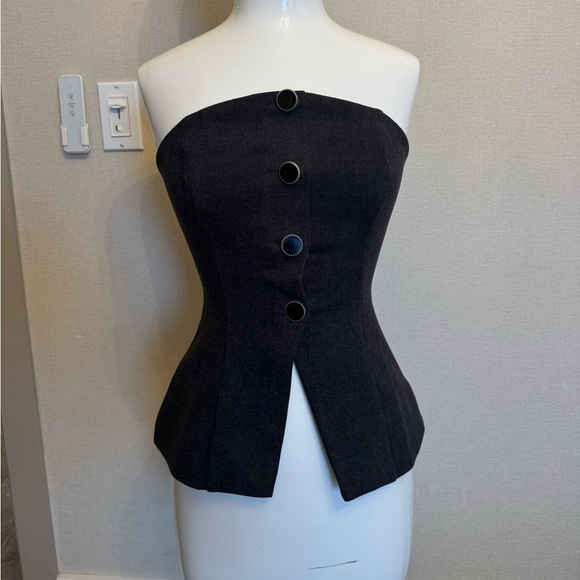 Reformation Pears Knit Two Piece Grey - Size XS - Picture 2 of 15